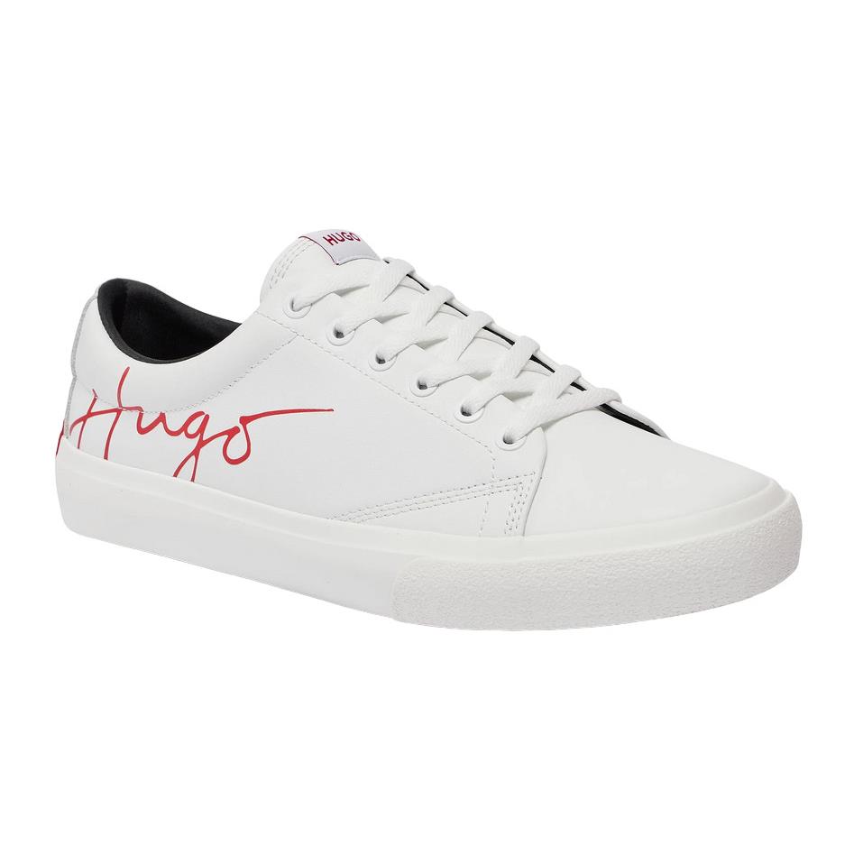 Hugo Boss Mens White Shoe Dyerh Tenn 50518354100