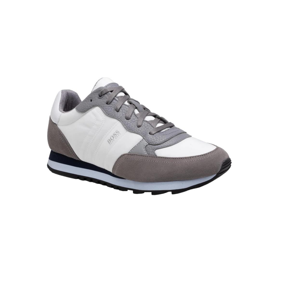 Hugo Boss Gray Men Shoe Parkour Runn MX 50445688060