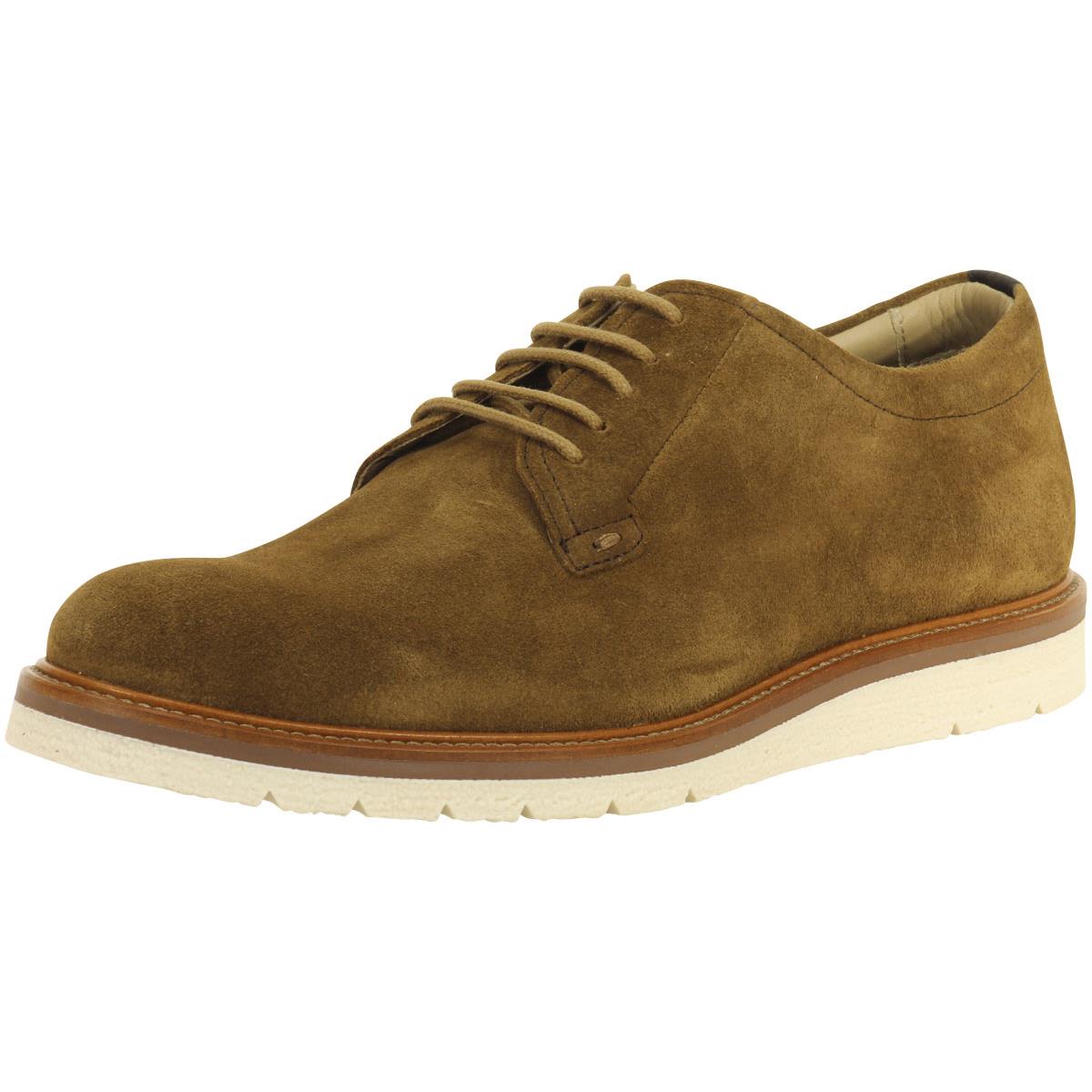 Hugo Boss Men`s Tuned Suede Oxfords Shoes