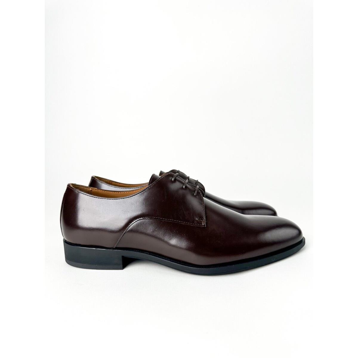 Boss Men`s Eastside Derby Oxfords Dark Brown 8.5 US / 7.5 UK