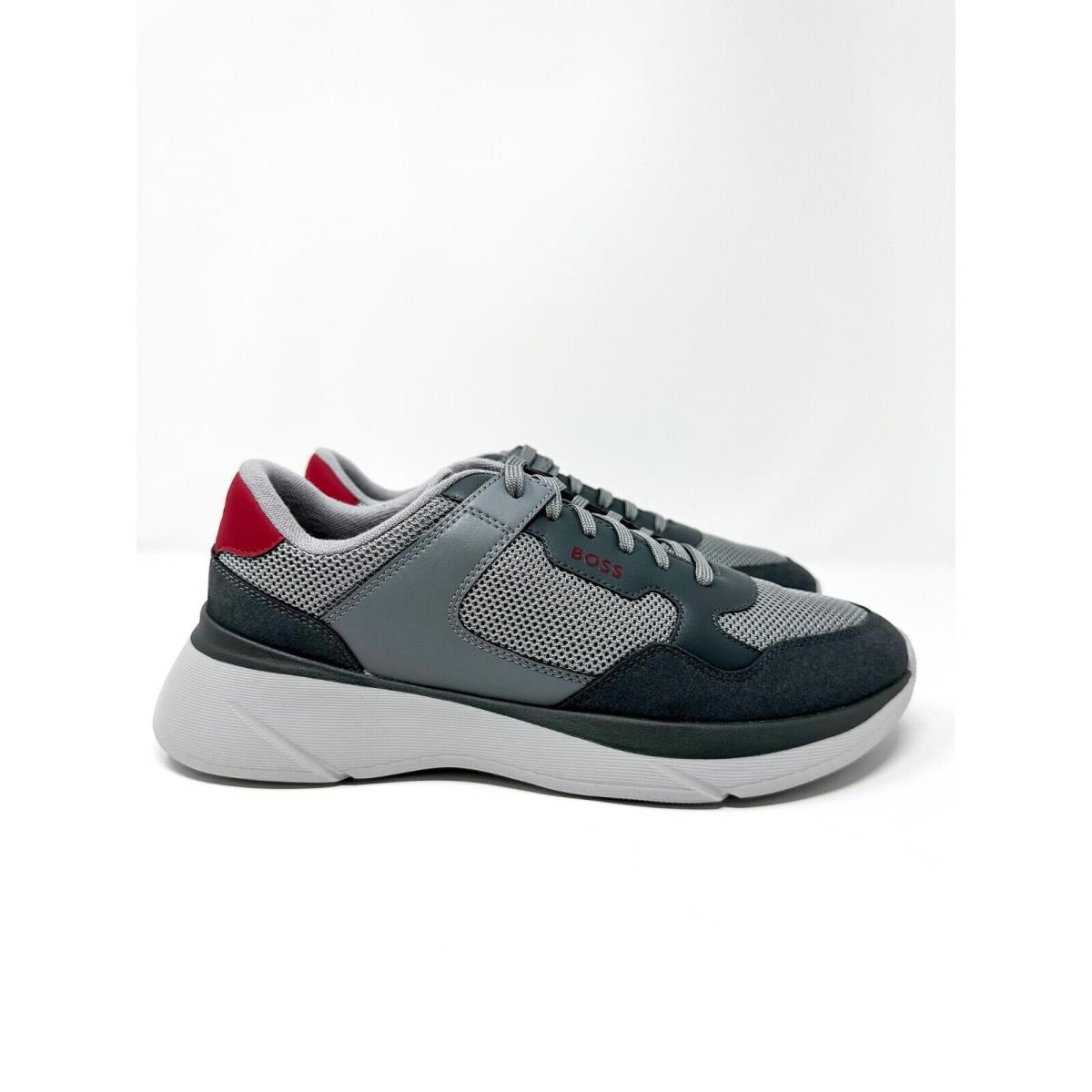 Boss Men`s Dean Runner Memx Sneaker Gray 9 US / 8 UK