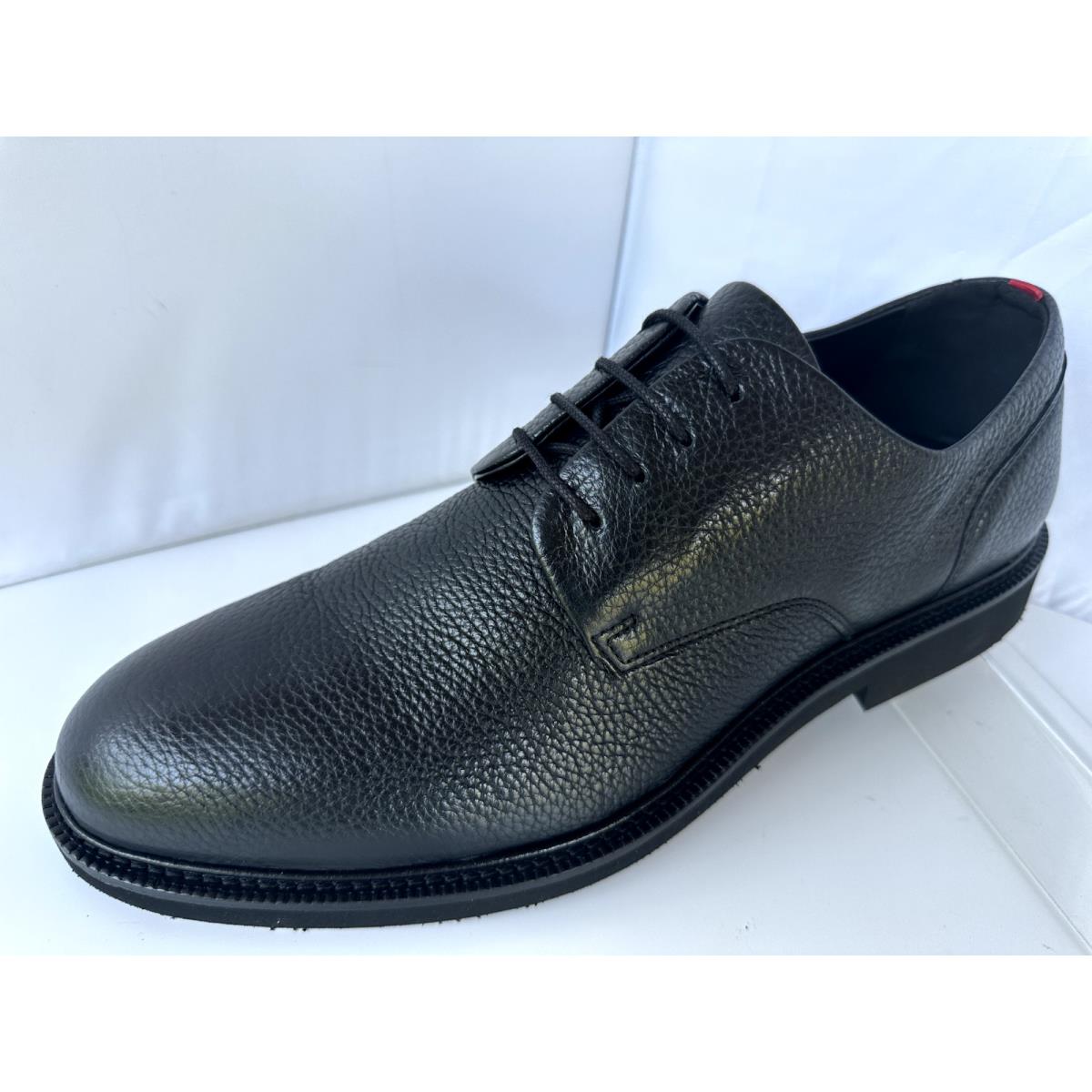 Hugo Boss Men`s Shoes Atlanta Derb Grbl Size 11 Black Leather