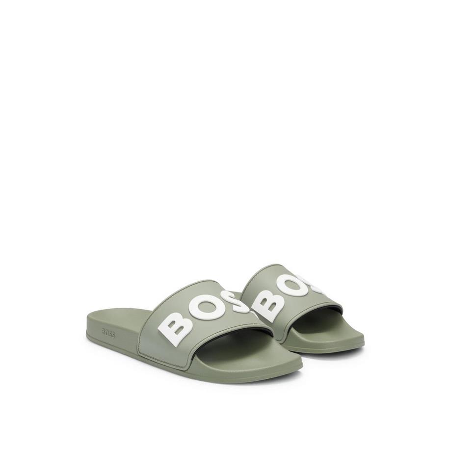 Hugo Boss Mens Sandals Kirk Slid Rblg 50488911343