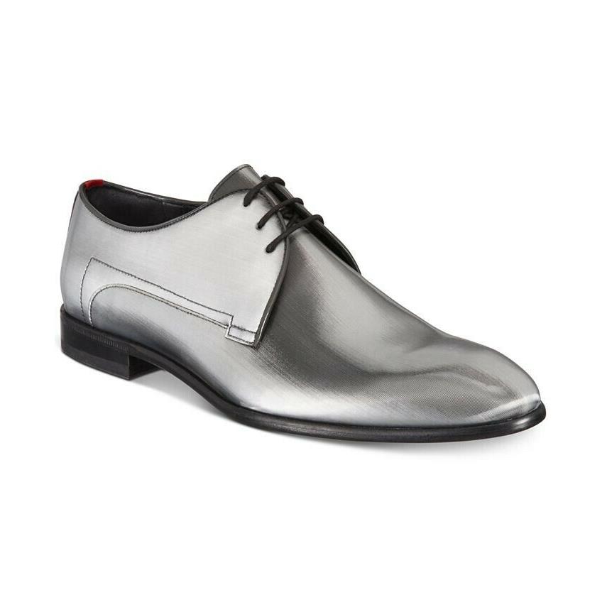 Hugo Boss Hugo Men`s Appeal Metallic Derby Shoes Size 8