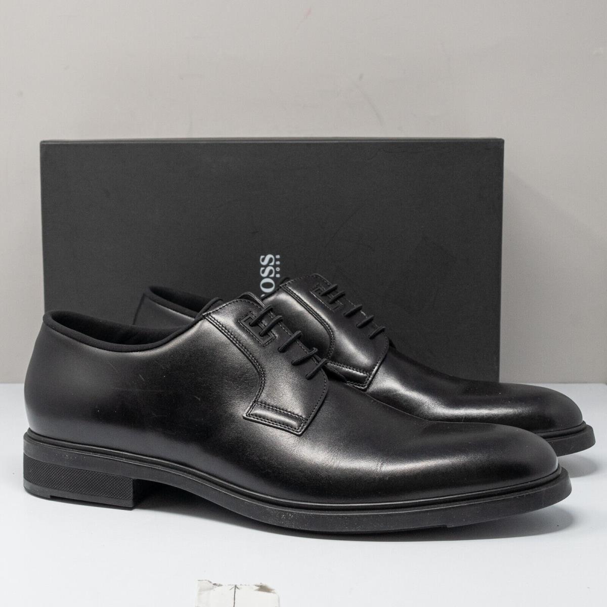 Hugo Boss Firstclass Black Derby Size 11 UK 12 US