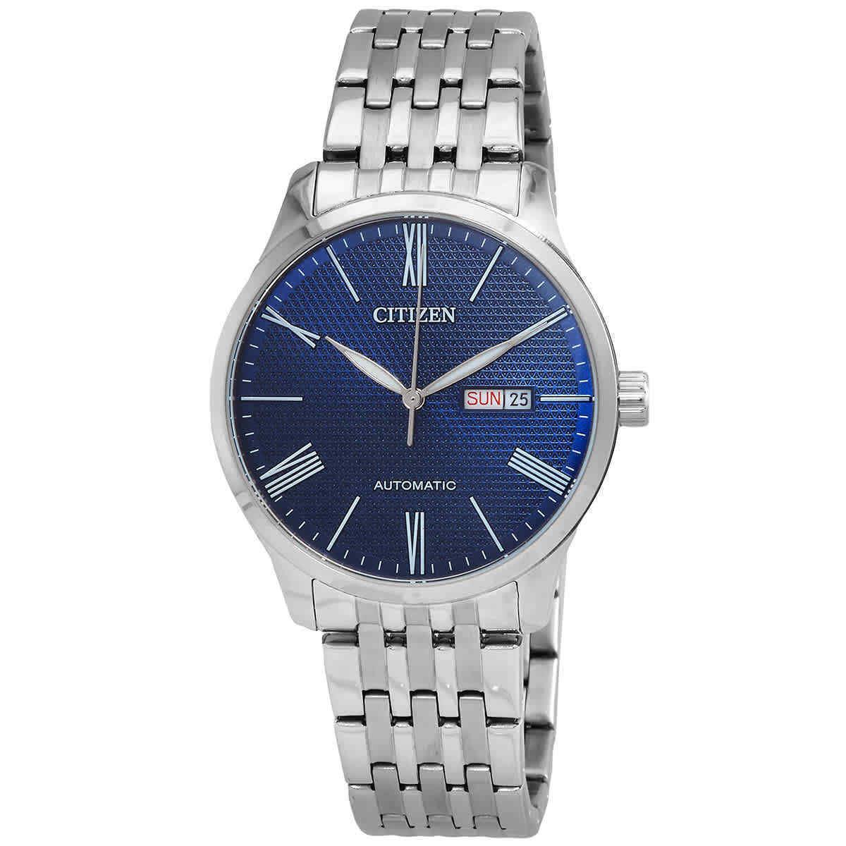 Citizen Automatic Blue Dial Men`s Watch NH8350-59L