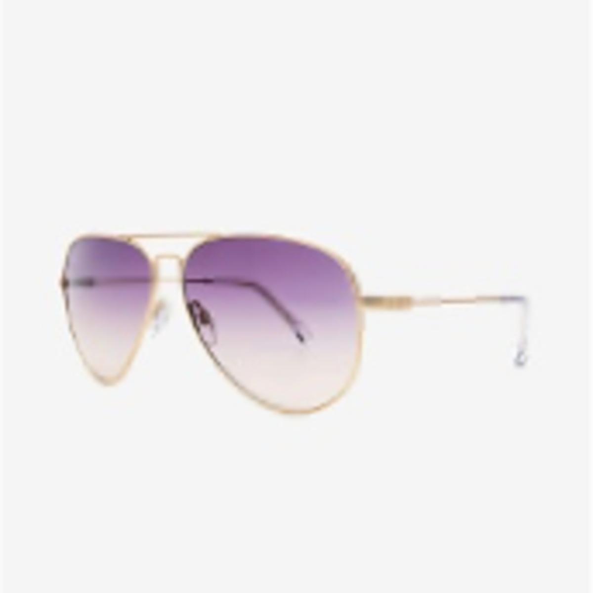 Electric AV1 XL Legacy Sunglasses Light Gold Purple Gradient