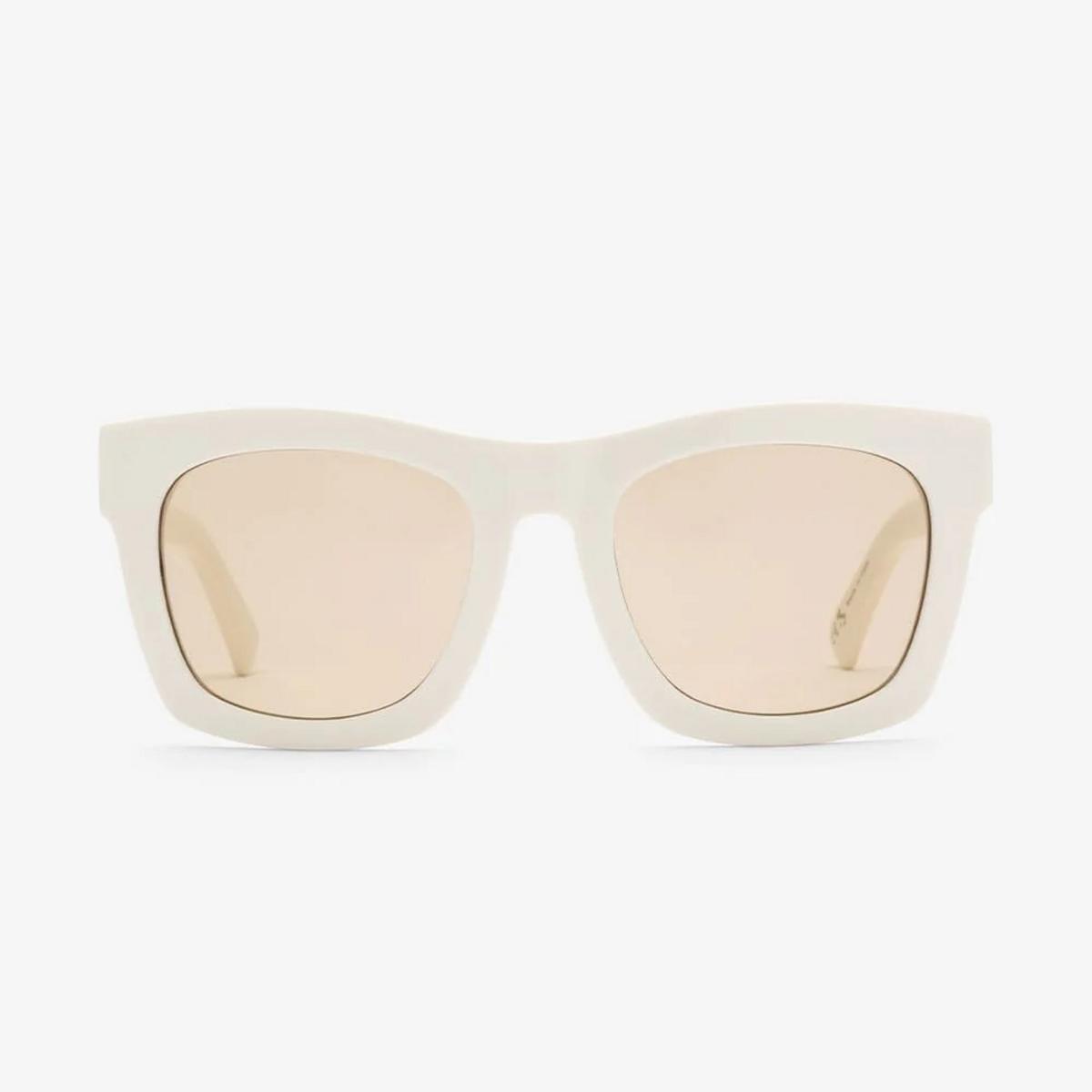 Electric Crasher 53 Sunglasses Ivory Amber