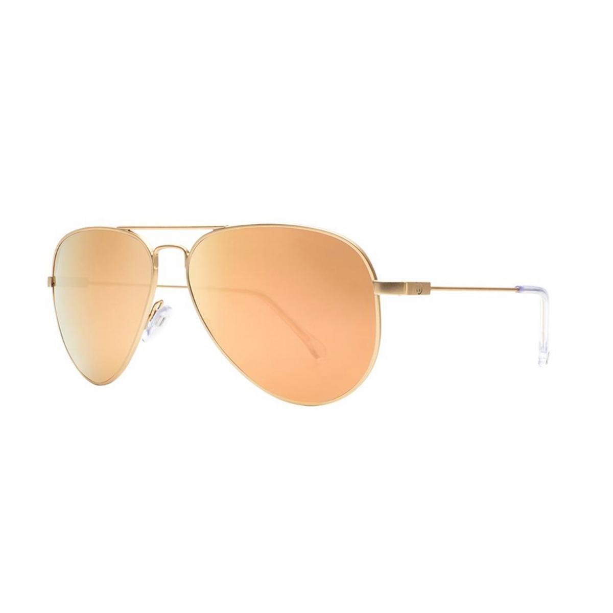 Electric AV1 Legacy Sunglasses Light Gold Champagne Chrome Gradient