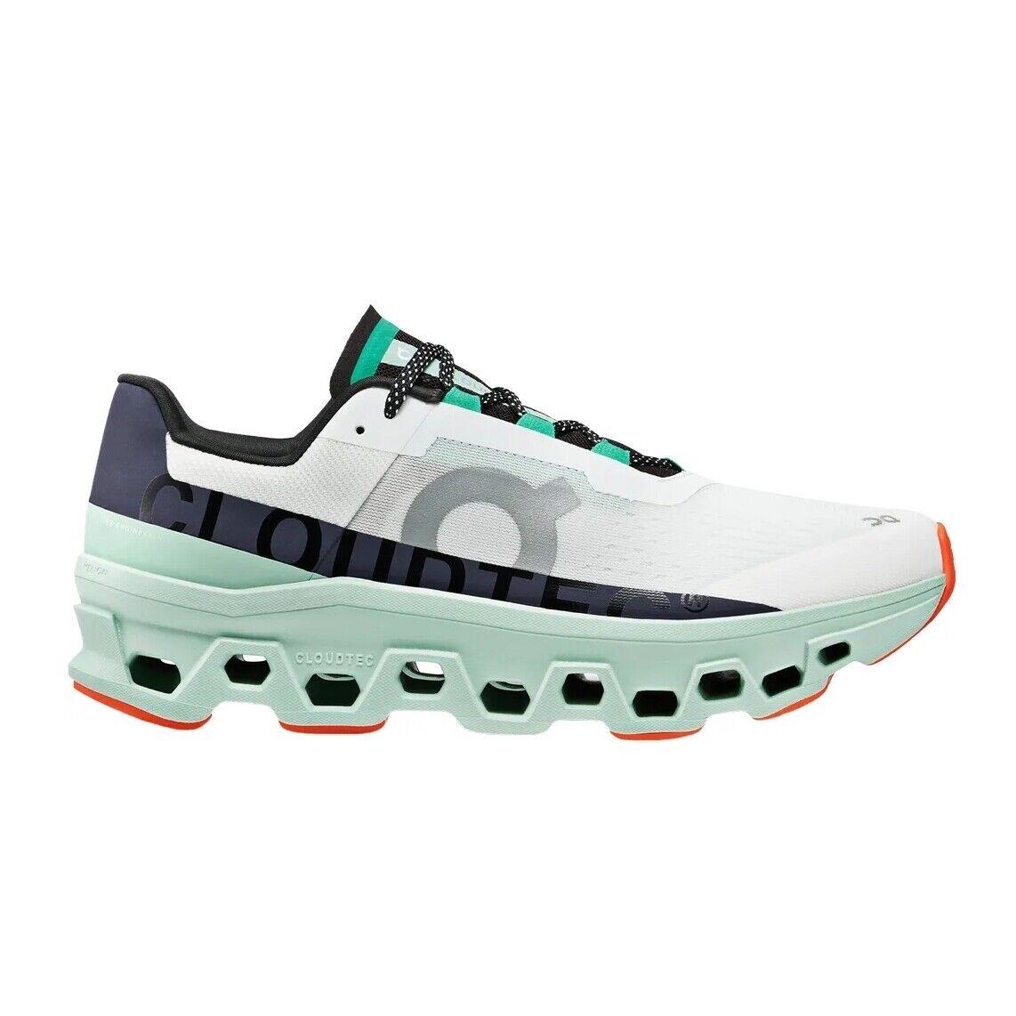 On Running Cloudmonster `undyed White Creek` Mint Green 61 98243 Men`s Size 9-12