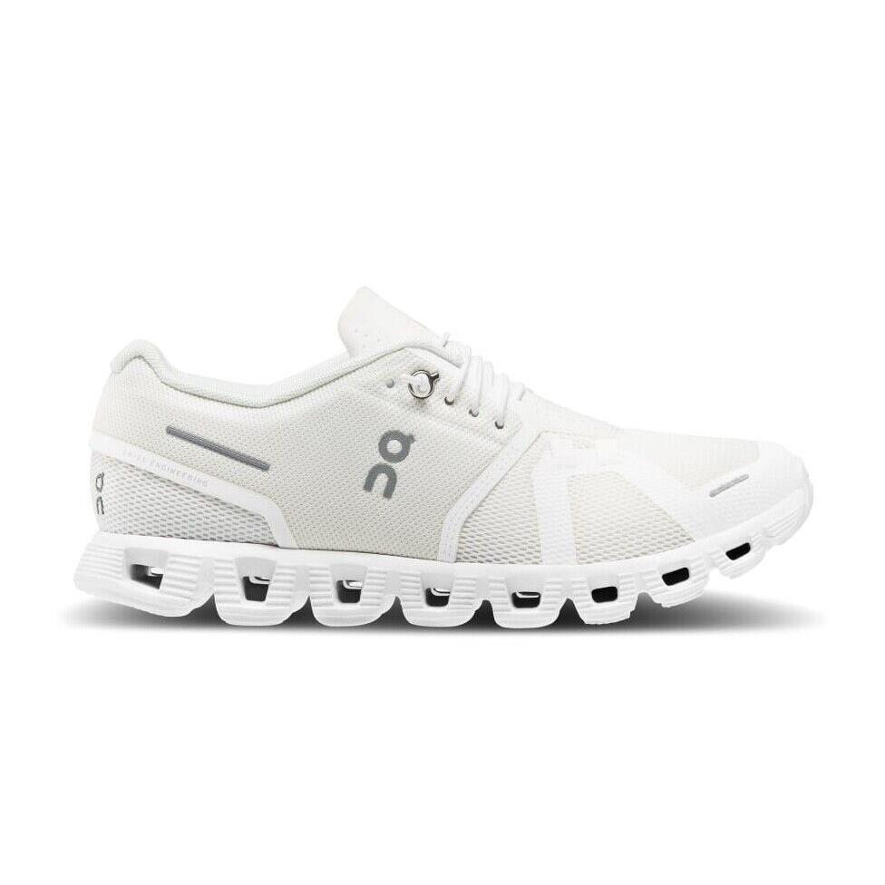 On Running Cloud 5 `undyed White` 59 98376 Men`s Size 9 9.5 Comfort Cloudtech