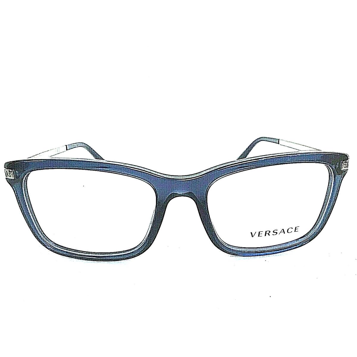 Versace Mod. 1032 1115 Blue 53mm Unisex Men`s Women`s Eyeglasses Italy