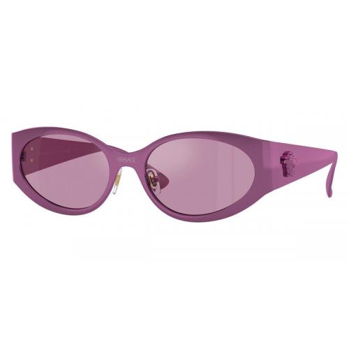 Versace Woman 56mm Metallic Fuxia Sunglasses VE2263-1503AK-56