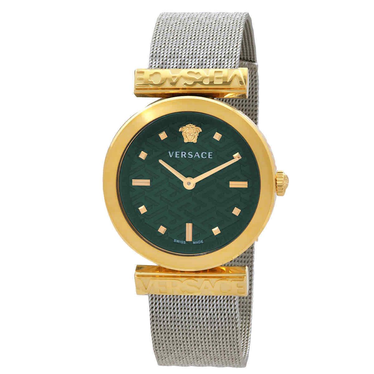 Versace Regalia Quartz Green Dial Ladies Watch VE6J00623