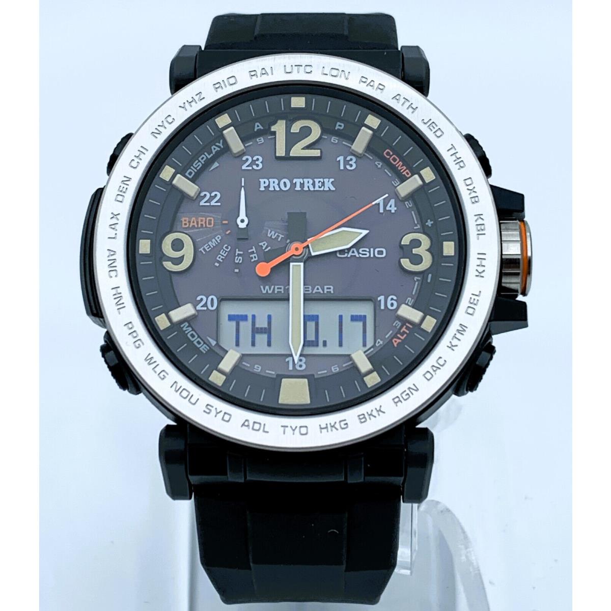 Casio Pro Trek Quartz Watch Prg 600-1DR