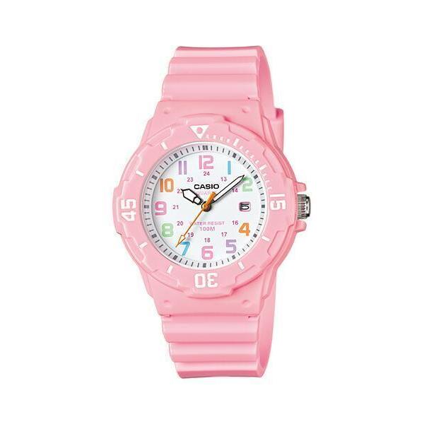 Casio Fashion Women`s 100m Analog Resin Pink Watch LRW-200H-4B2