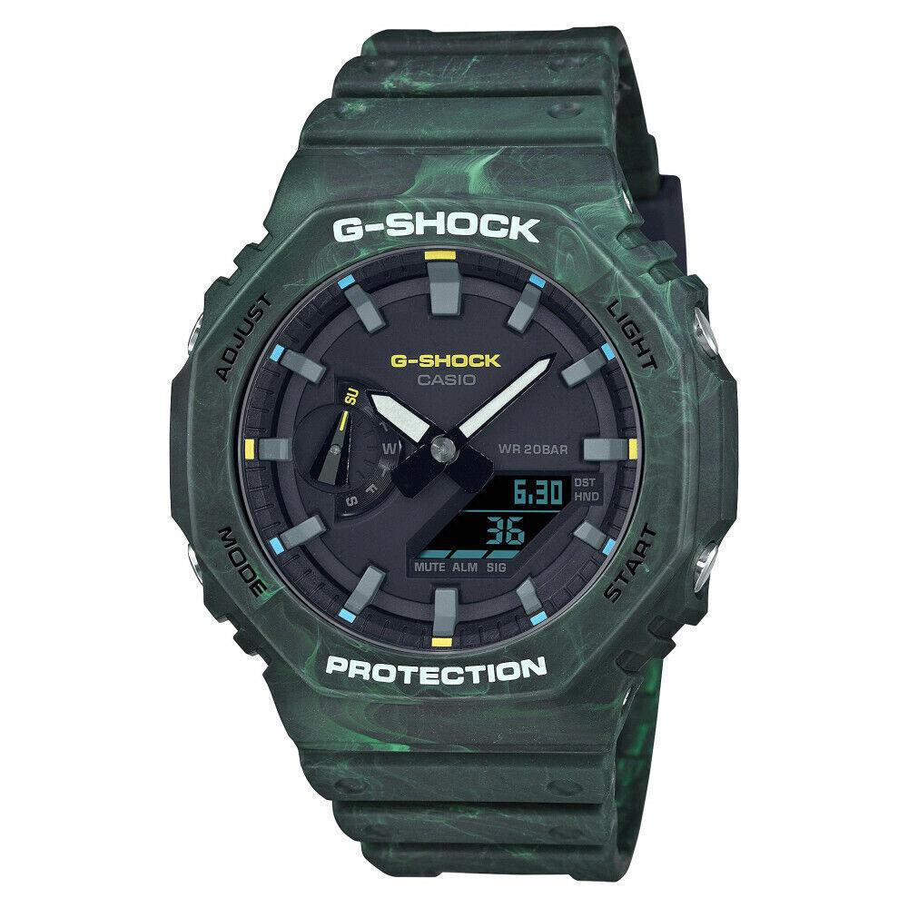 Casio GA2100FR3A Men`s Black Watch