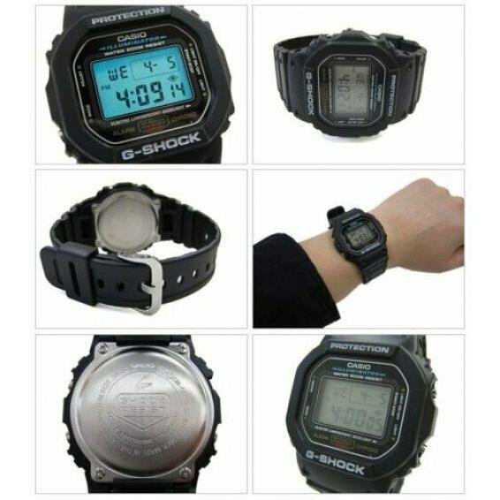 DW-5600E-1V Black G-shock Casio Watches Digital Resin Bands