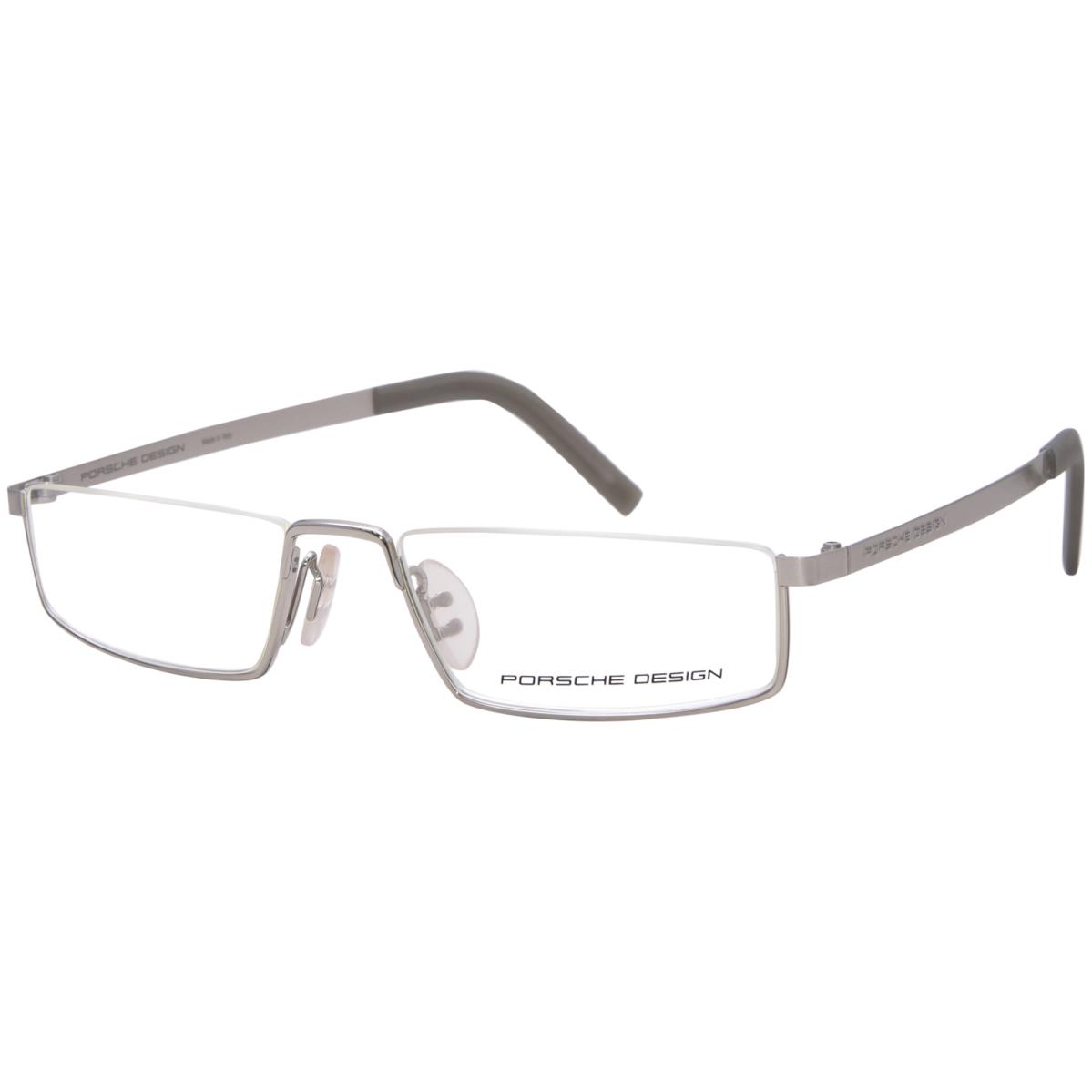 Porsche Design Men`s Eyeglasses P`8310 P8310 Half Rim Optical Frame 52mm