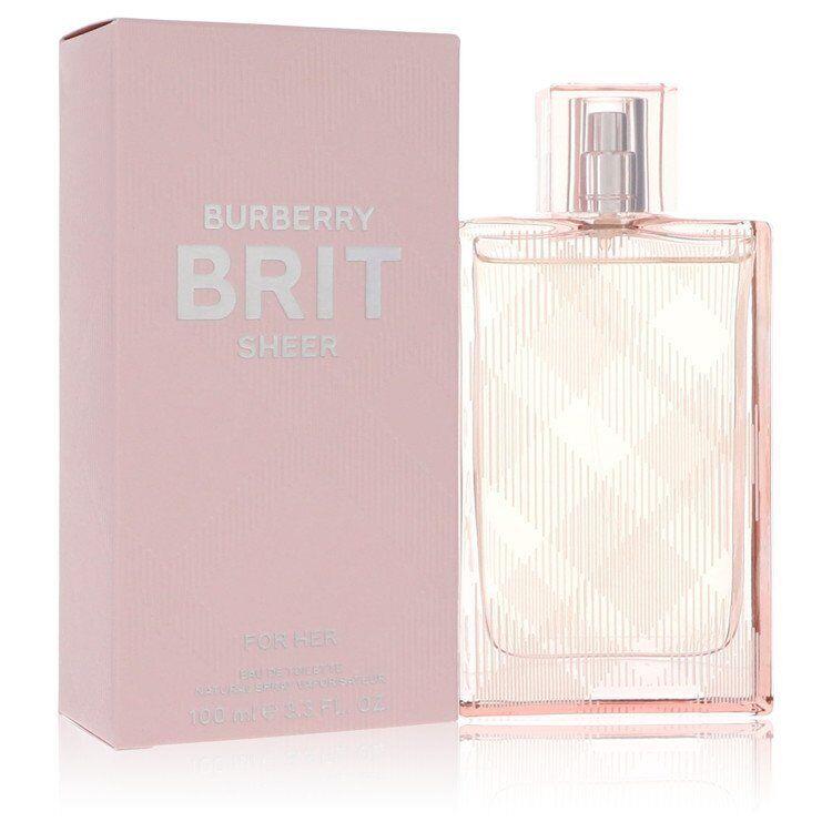 Burberry Brit Sheer by Burberry Women`s Eau De Toilette Spray 3.4 oz