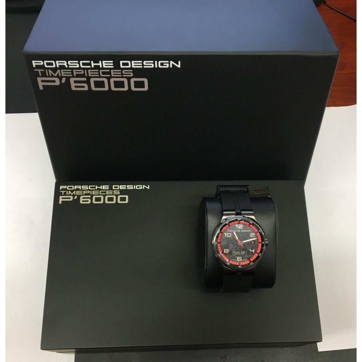 Porsche Flat Six P`6000 Analog Watch For Men