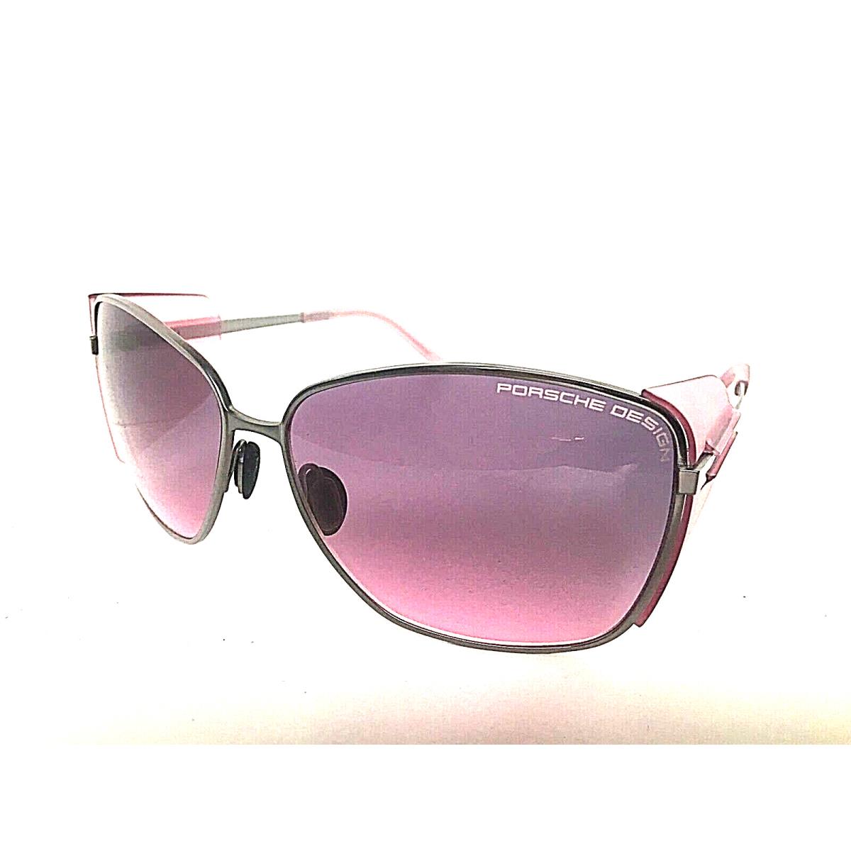 Porsche Design P 8599 P8599 D Pink Gradient Oversized Women`s Sunglasses