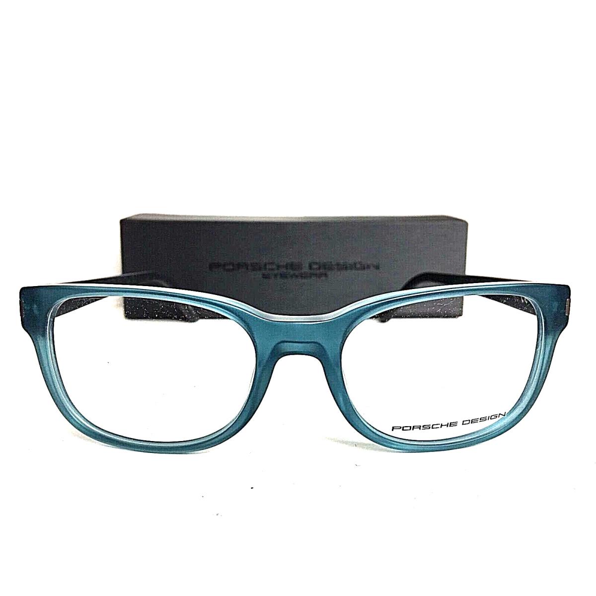 Porsche Design P 8250 C 53mm Blue Men`s Women`s Eyeglasses Frame Italy