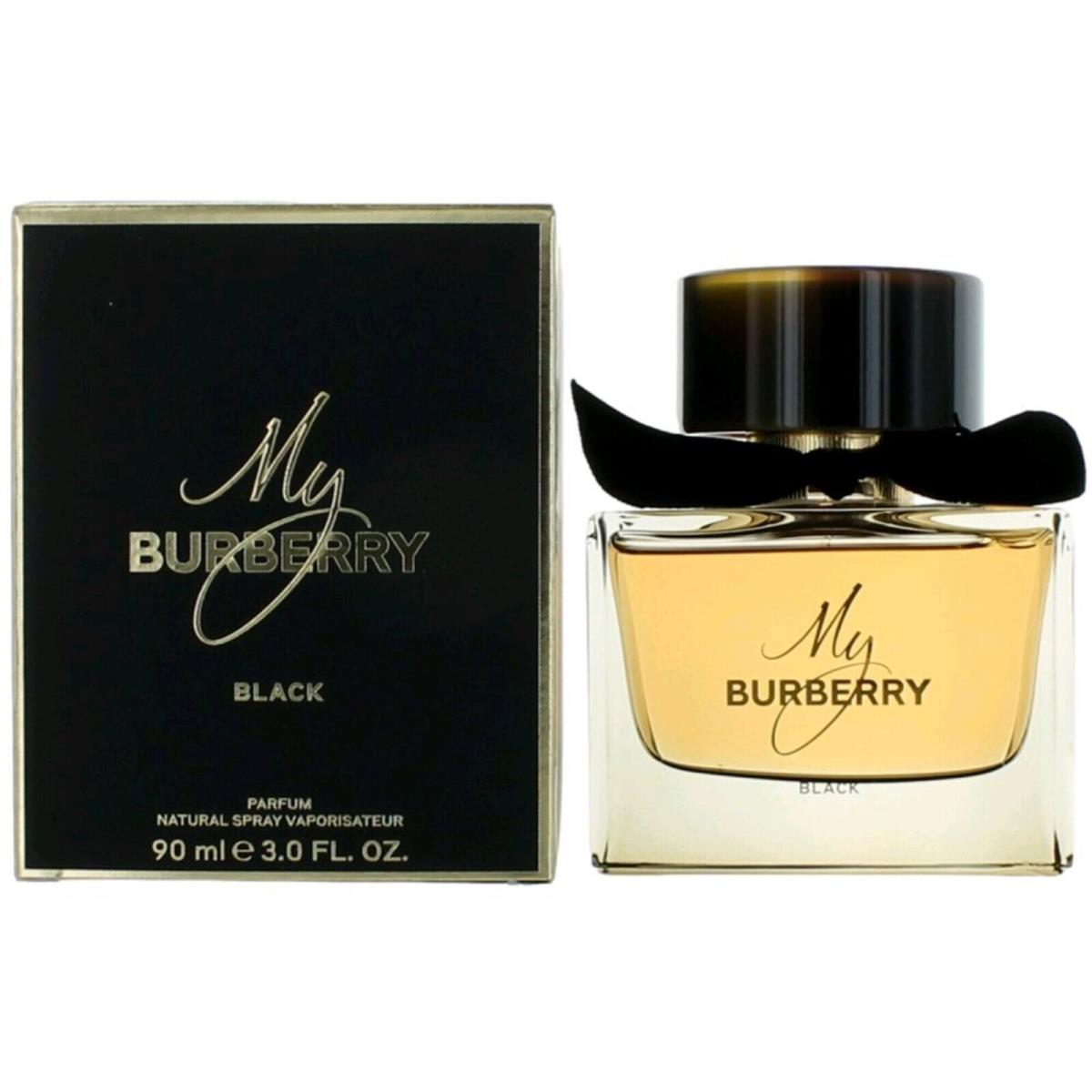 Burberry Women`s Parfum Spray My Black Warm and Captivating Natural Scent 3 oz