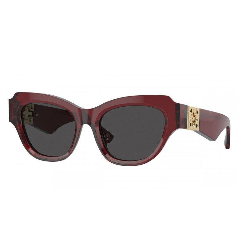 Burberry BE4423F 412887 Bordeaux/dark Gray 52-18-130 Sunglasses