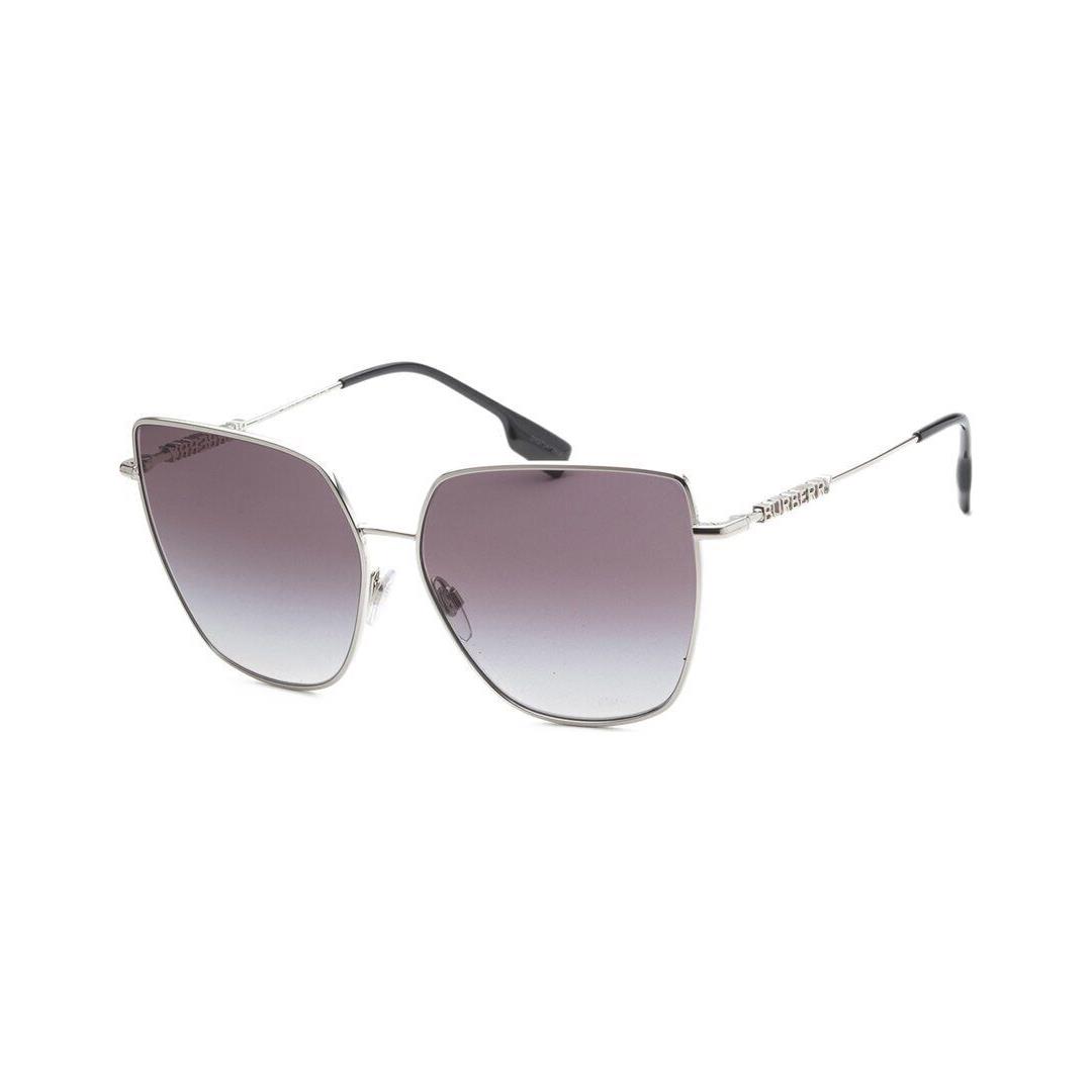 Burberry Women`s Alexis 61Mm Sunglasses Women`s Silver