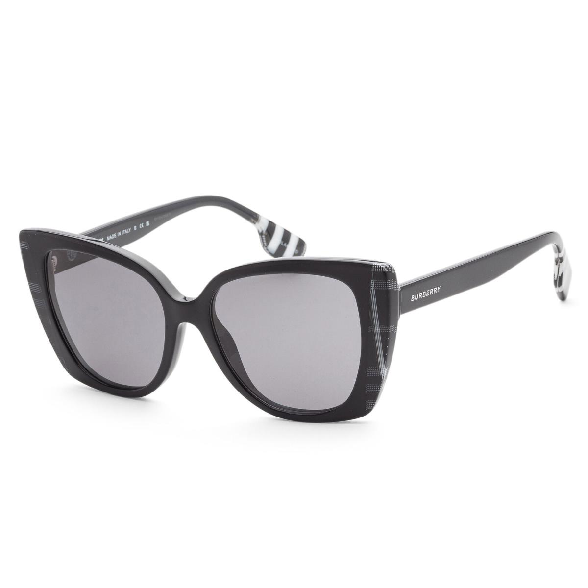 Burberry Women`s 54mm Black/check White Black Sunglasses BE4393-405181-54