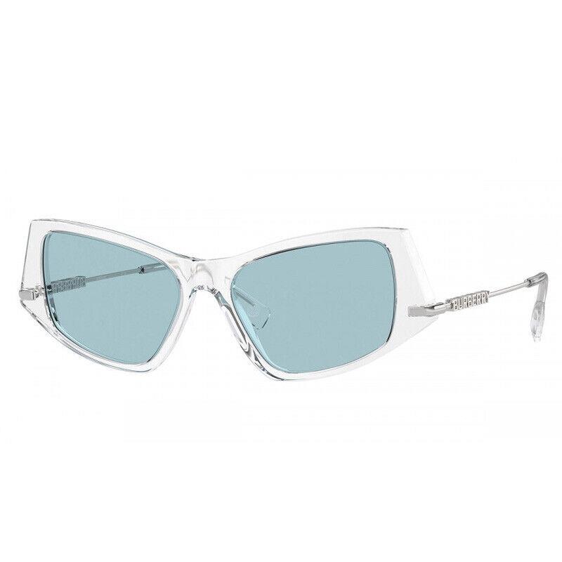 Burberry BE4408 302480 Transparent/light Azure 52-16-140 Sunglasses