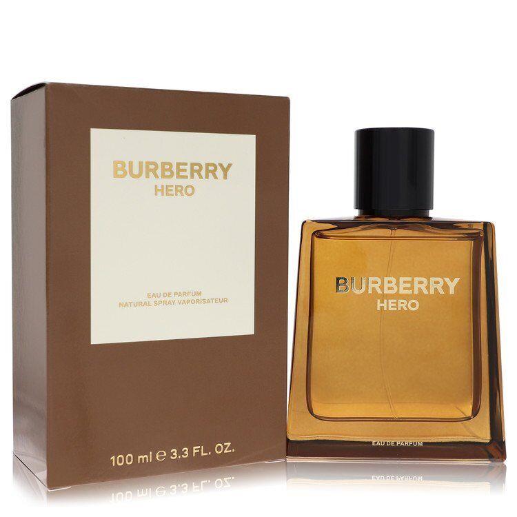 Burberry Hero by Burberry Men`s Eau De Parfum Spray 3.4 oz