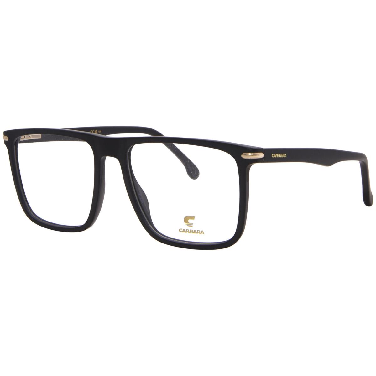 Carrera 319 003 Eyeglasses Men`s Matte Black Full Rim Square Shape 56mm