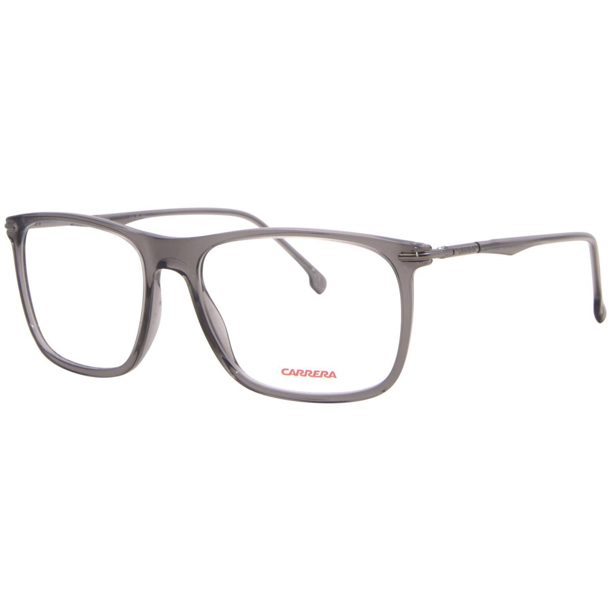 Carrera 289 KB7 Eyeglasses Men`s Grey Full Rim Rectangle Shape 56mm