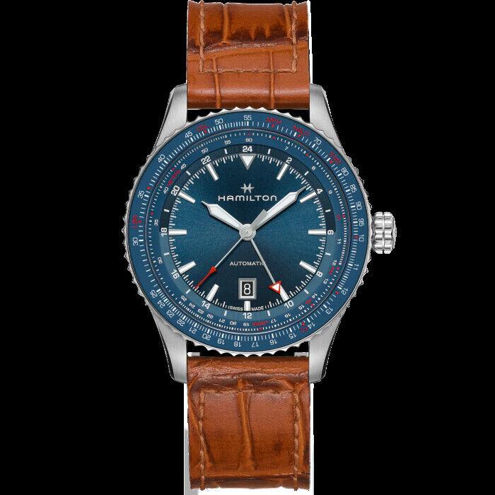 Hamilton Khaki Aviation Blue Men`s Watch - H76715540