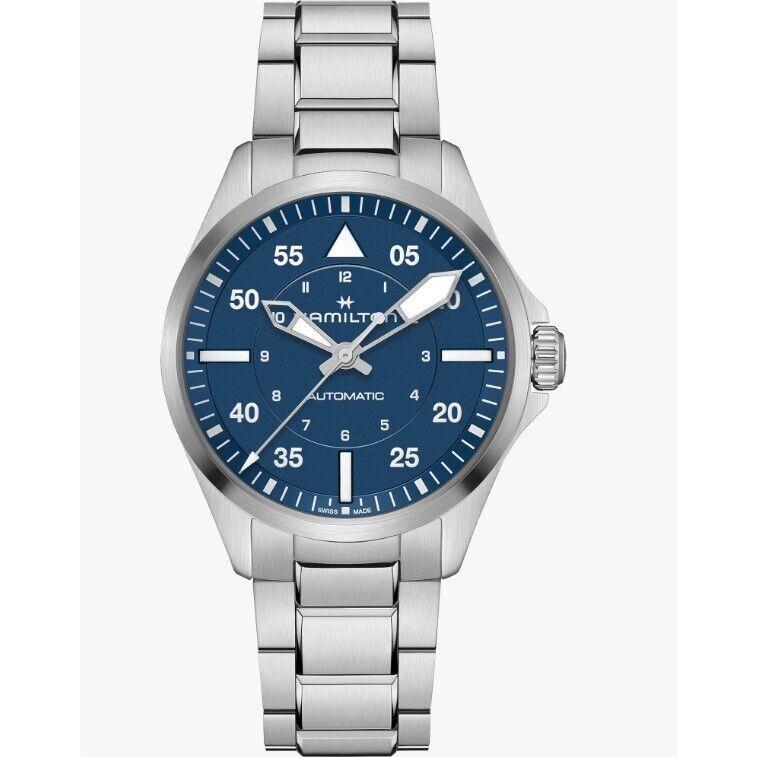 Hamilton Khaki Aviation Pilot Blue Dial Automatic 39mm Watch H76305140