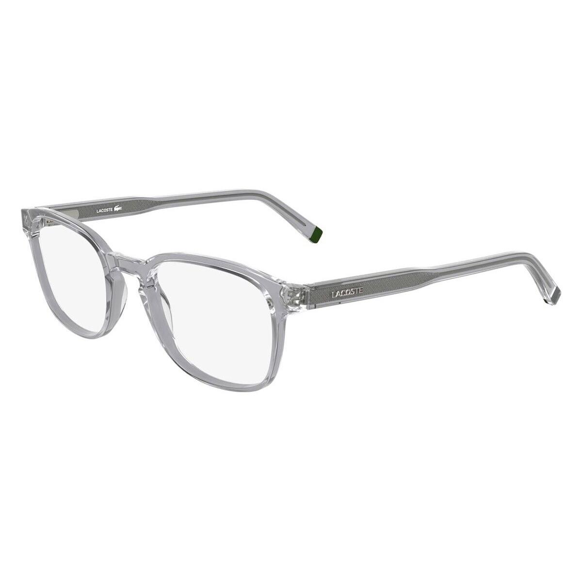 and Aauthentic Lacoste L2964 035 Transparent Grey 51 20 145