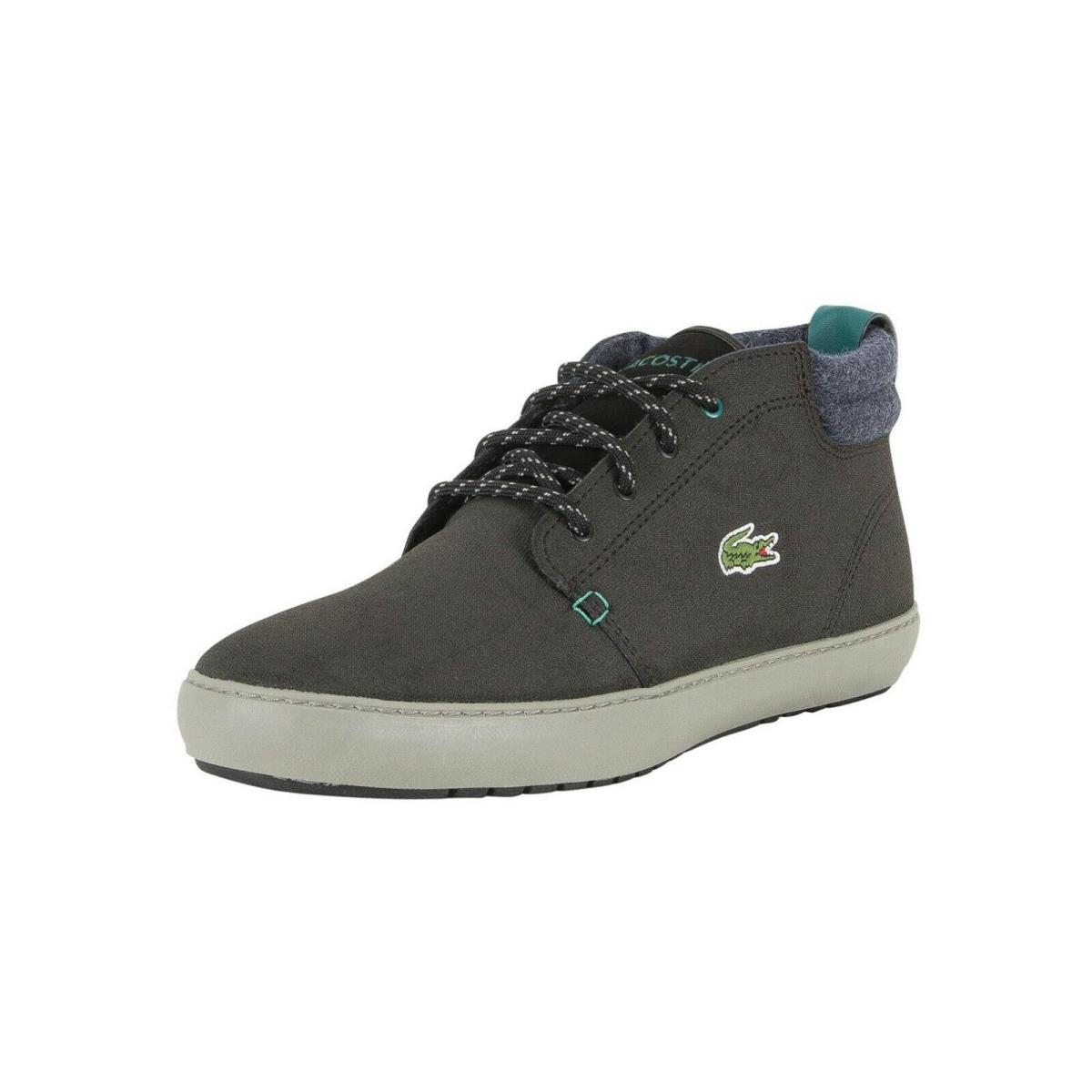 Lacoste Men`s Shoes Ampthill Terra 417 1 Cam Lth/syn Sneakers 10.5 M US