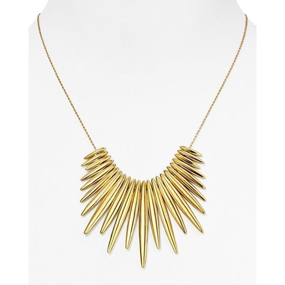 Michael Kors MKJ4507710 Tribal Statement Pendant Gold Necklace MKJ4507