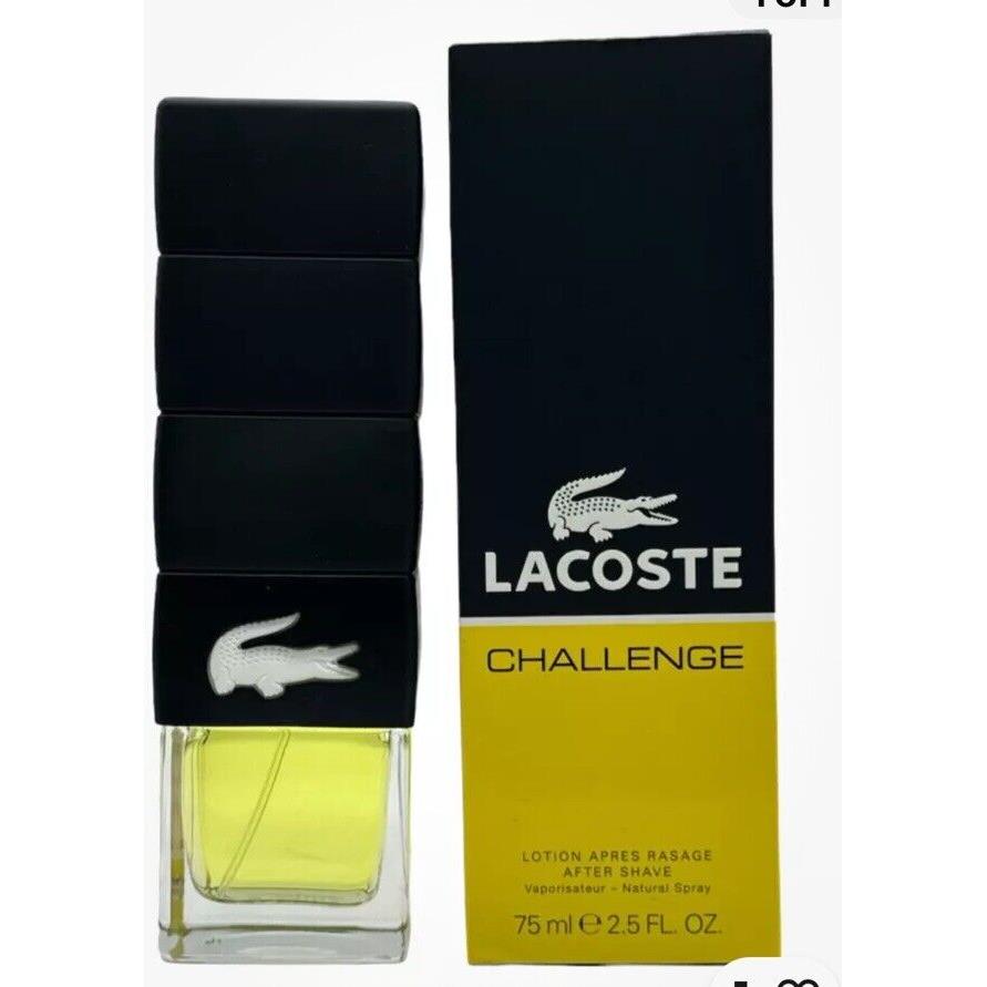 133 32EUR/100ML Lacoste - Challenge 75ML After Shave Lotion Spray Box