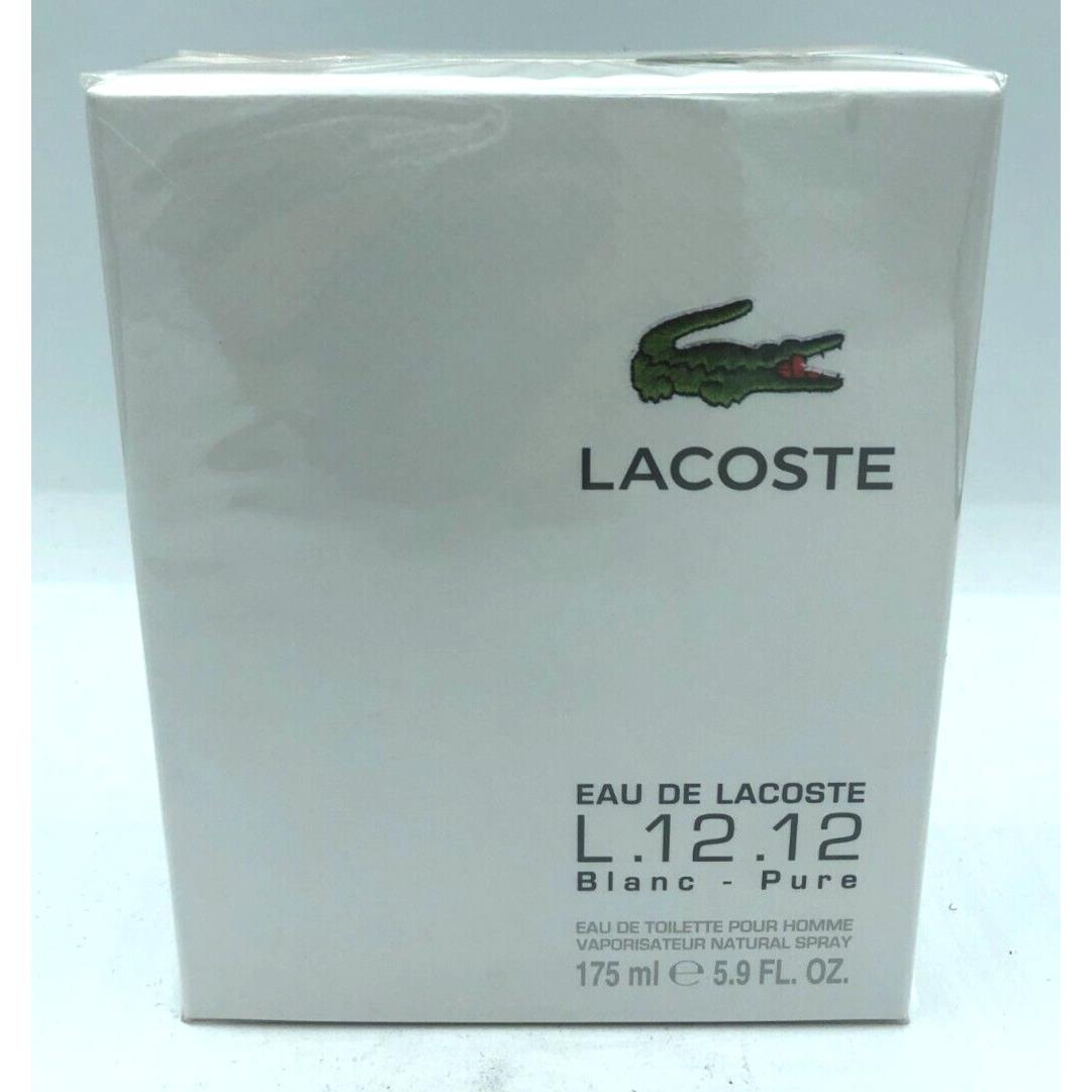 Lacoste L.12.12 Blanc For Men 5.9 fl oz Eau De Toilette Spray