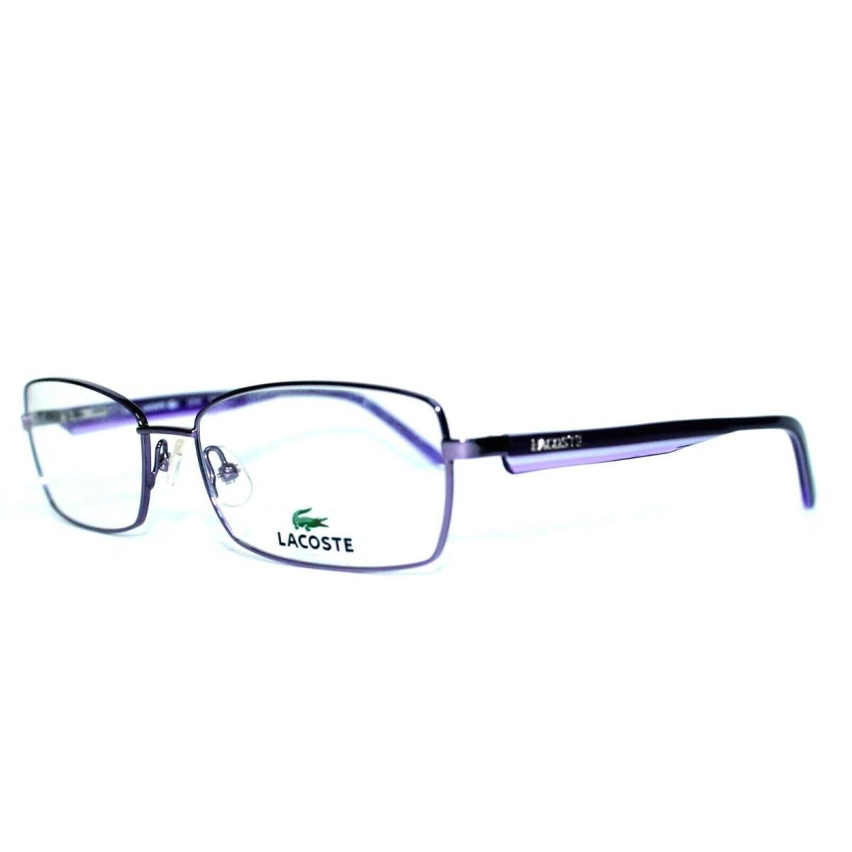 Lacoste L2144 513 Purple Eyeglasses L 2144 RX 54-16-135 MM