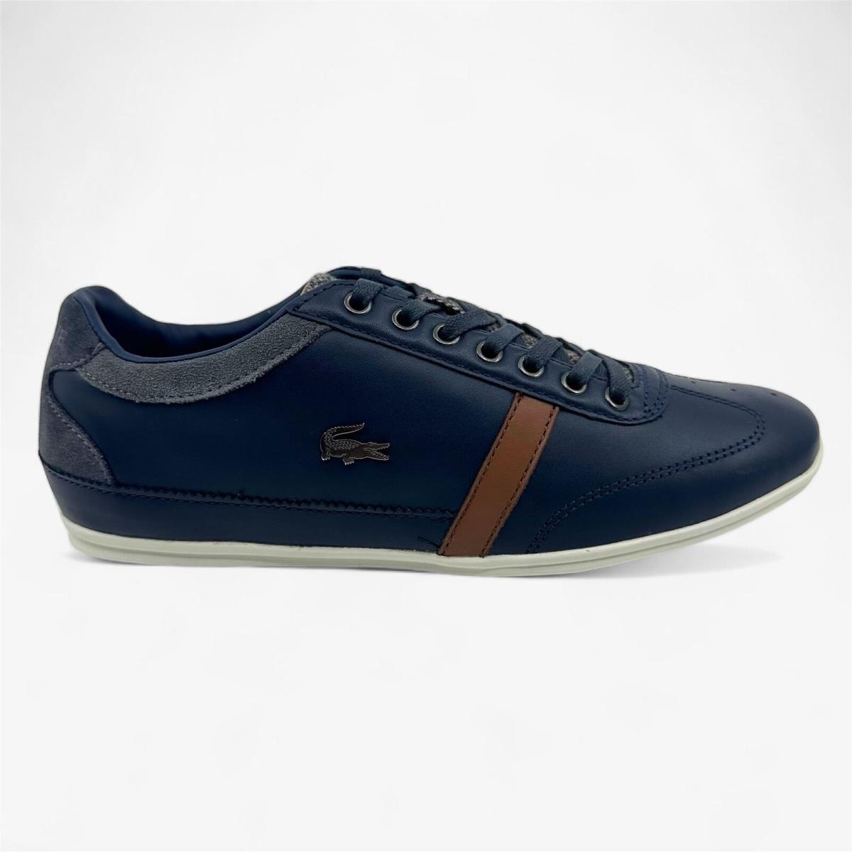 Lacoste Misano 32 Srm Dark Blue Mens Size 7.5 Casual Sneaker