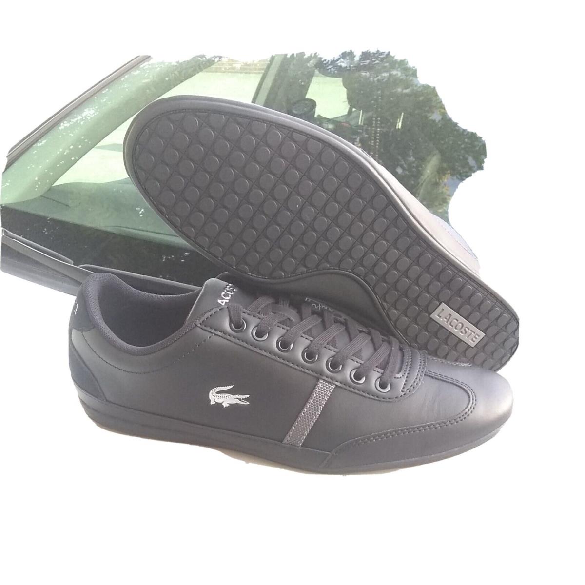 Lacoste Men Shoes 8.5 Misano Sport 118 1 u Cam Black Grey