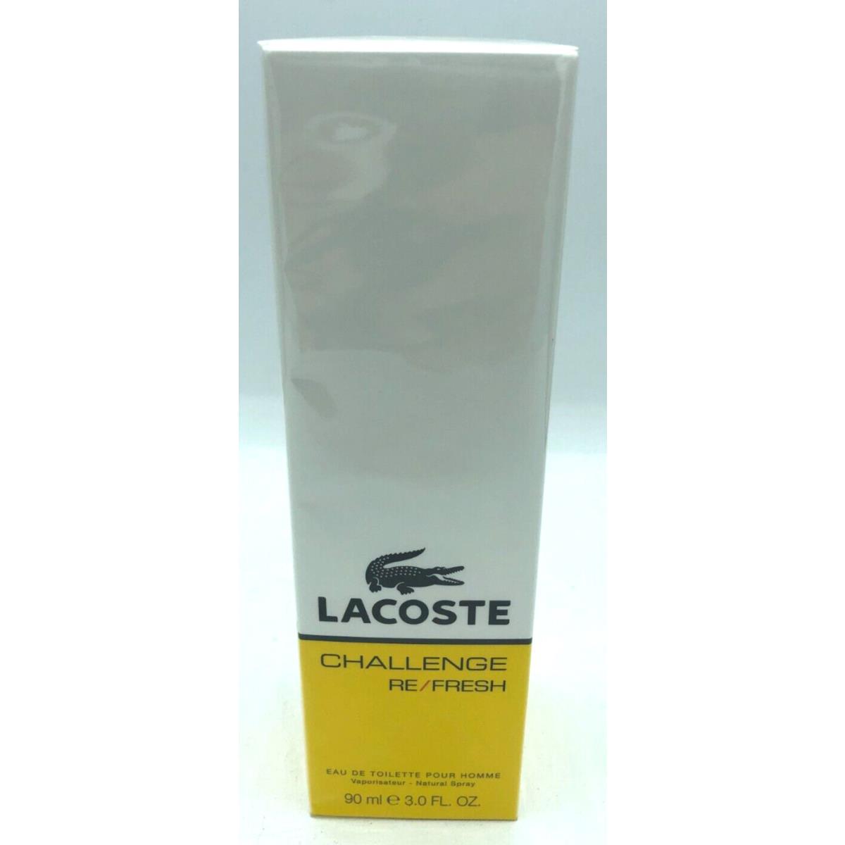 Lacoste Challenge Refresh 3.0 oz / 90 ml Edt For Men