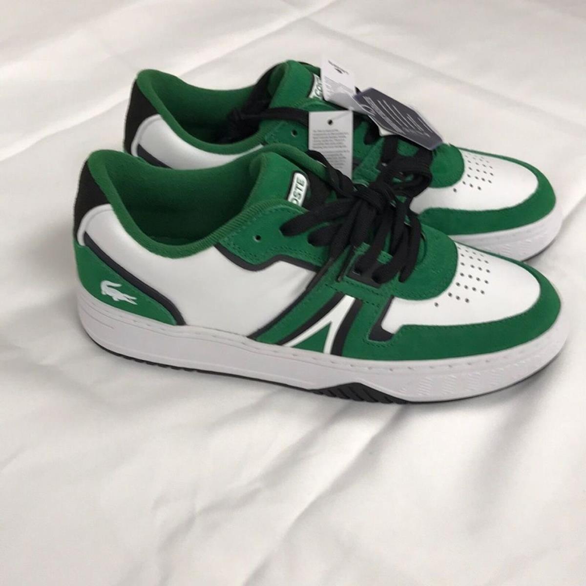 Lacoste Womens Leather Color Block Sneaker Size 8 US