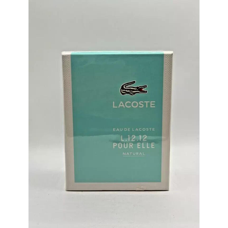 Eau De Lacoste L.12.12 Pour Elle Natural Lacoste 90ml Edt Box