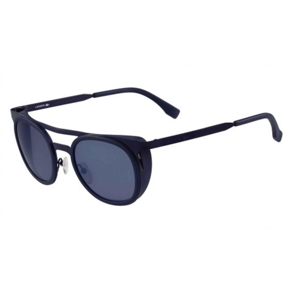 Lacoste L-823S 424 Blue Sunglasses with Blue Lenses