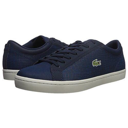 Lacoste Straightset SP 417 1 Men Sneakers Navy Leather 9.0US